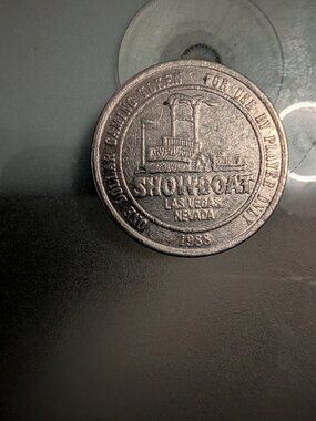 ShowBoat Las Vegas One Dollar Vintage 1988
